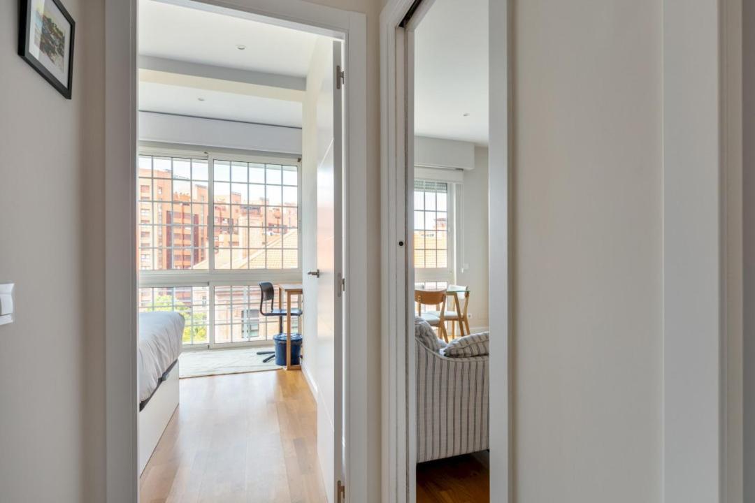 Bright With Views - 2Bd 1Bth- Av America Madrid Bagian luar foto